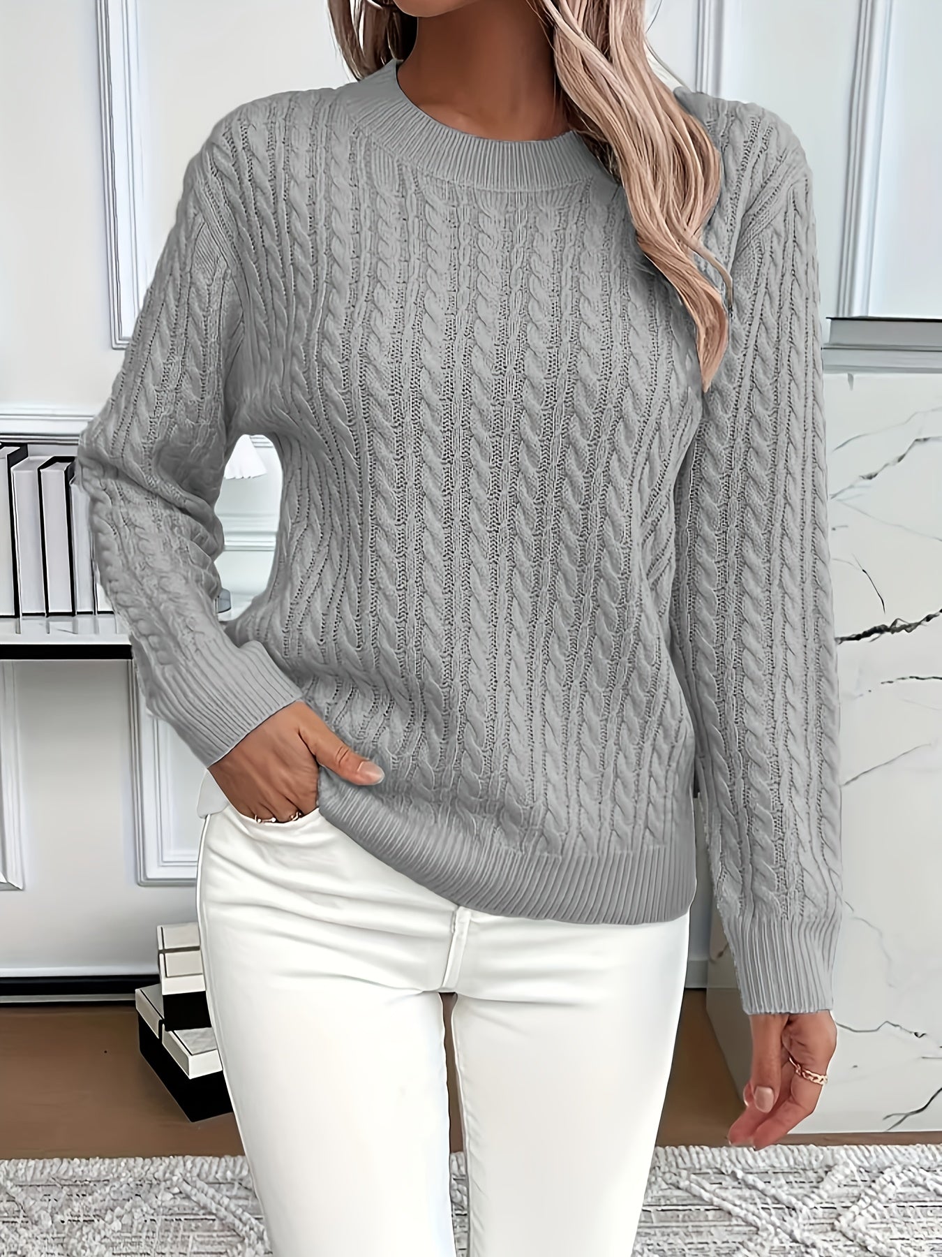 Bernila | Cable Knit Jumper