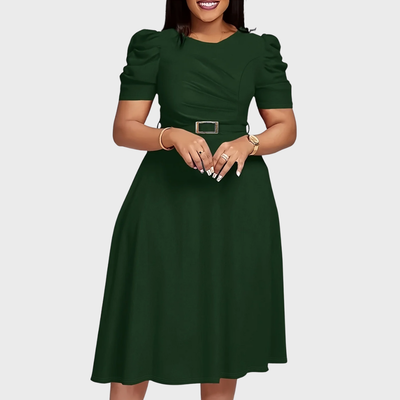 Harriet Bloom | Soft-Touch Ruched Midi Dress