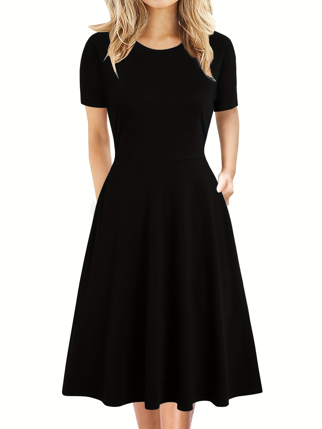 Evelyn Quinn | Retro A-Line Summer Dress