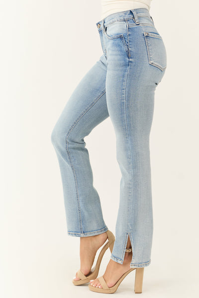Women's Light Blue Jeans | Straight Leg