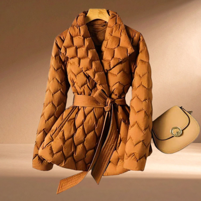 Avery | Quilted Down Coat