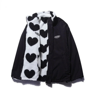 Katharine | Reversible Heart Jacket