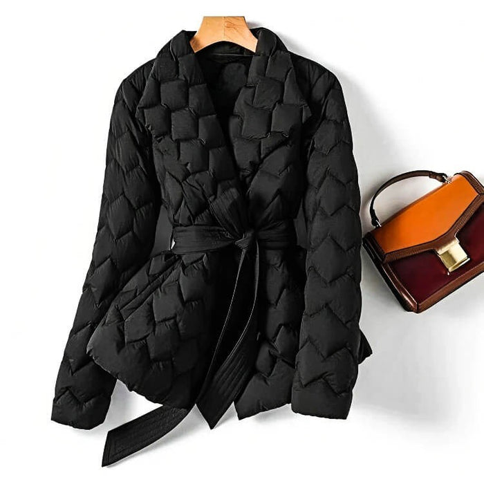 Avery | Quilted Down Coat