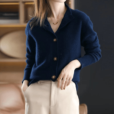 Anny | Cashmere Knit Cardigan